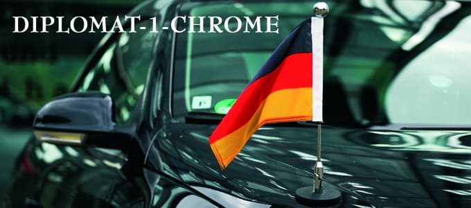 Deutschland Rückspiegel Welt Flagge Auto Banner Wimpel - .de